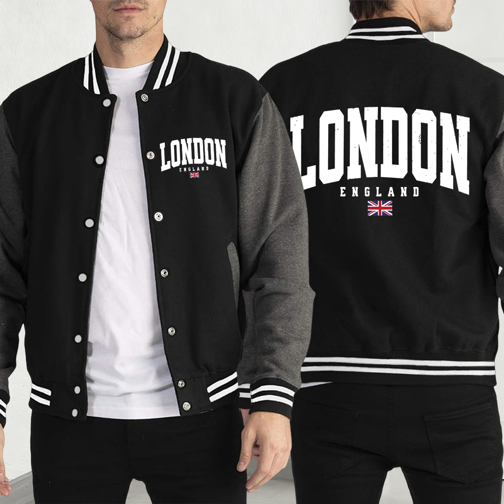 Winter Clothing London - London England Flag Men Jackets New