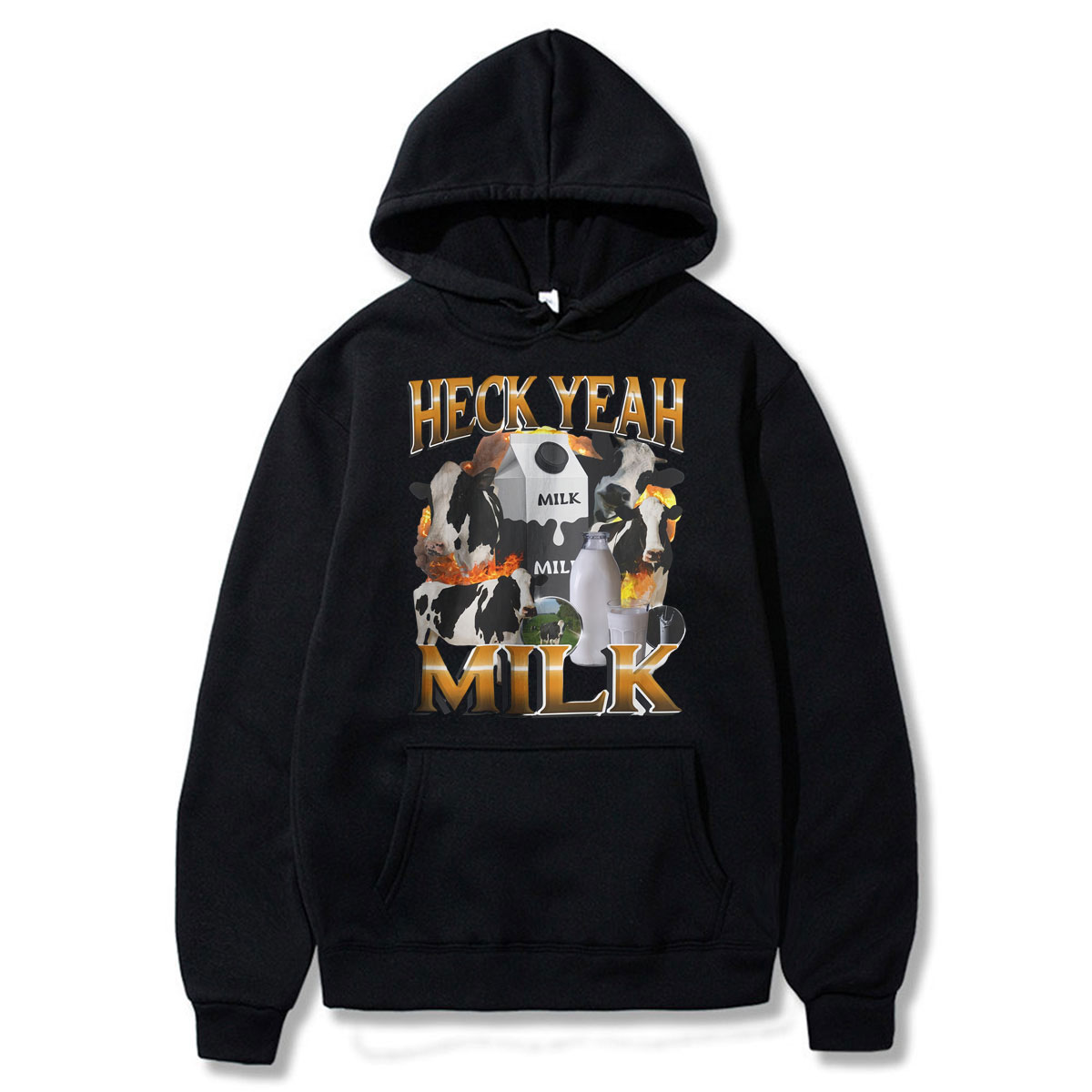 Winter Clothing Meme - Heck Yeah Milk Lactose Tolerant Funny