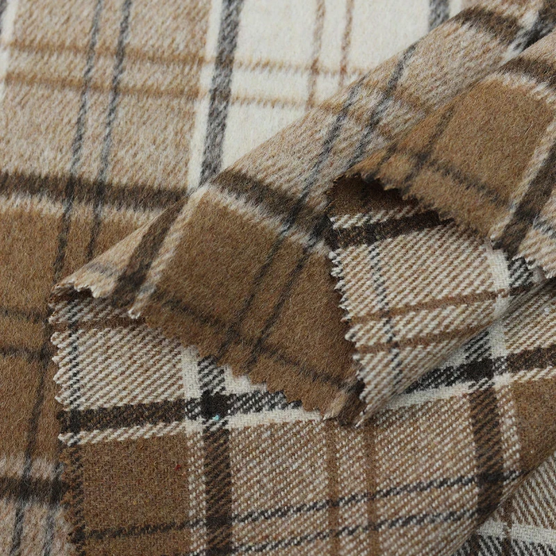 Winter Clothing - 100x148cm Soft Thick Vintage Wool Plaid