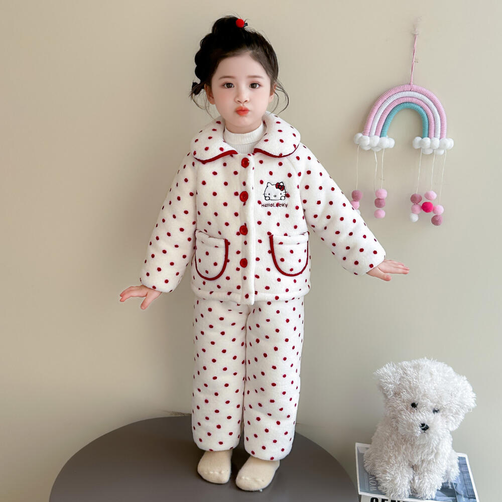Winter Clothing Baby Girl - Sanrio Hello Kitty Girls Flannel Pajamas