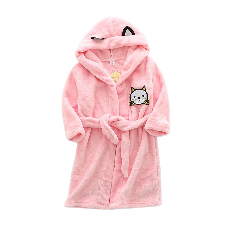Kids Cartoon Cat Robes New Win - Winter Clothing Baby Girl review and price