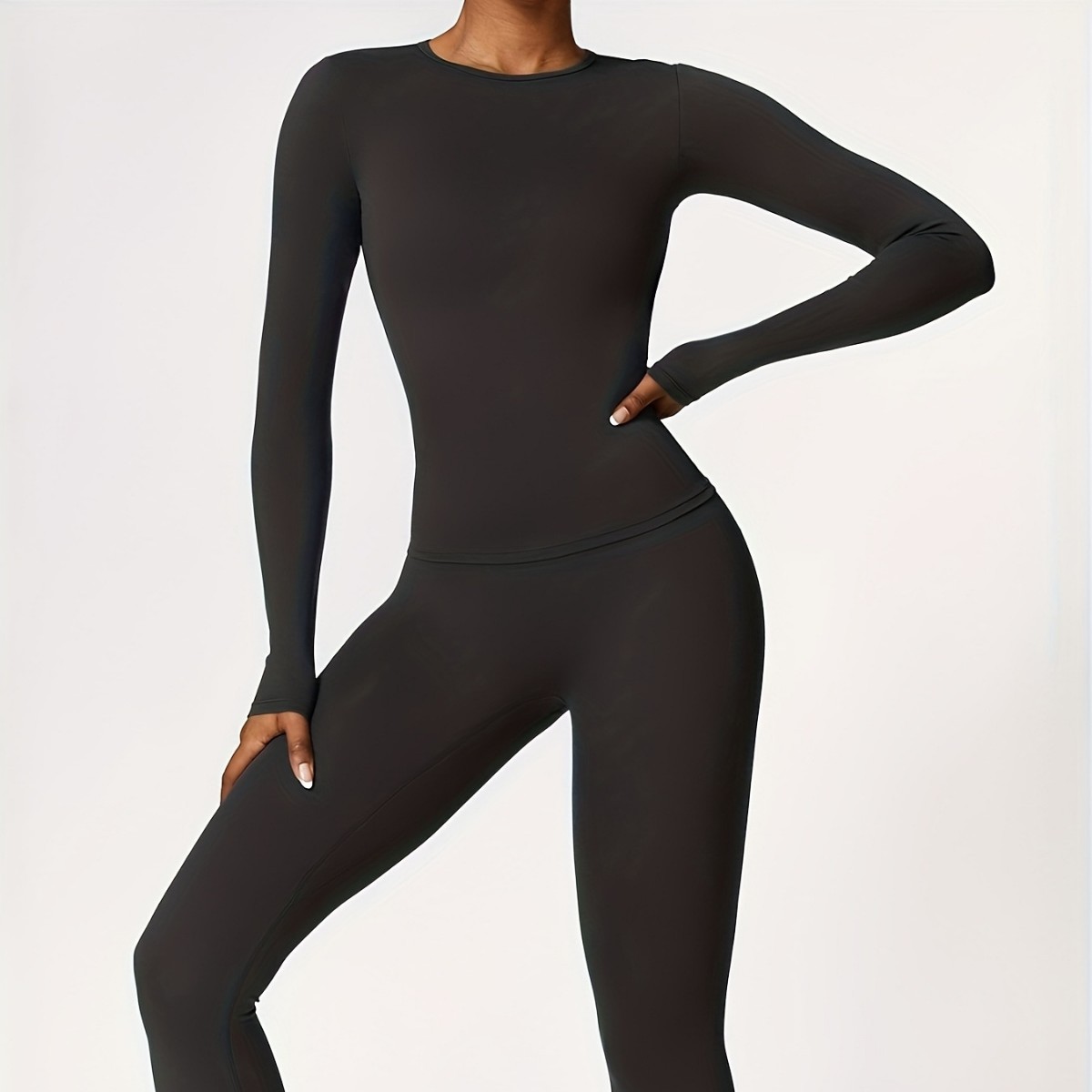Tight-fitting yoga suit slim l - Winter Clothing review and price