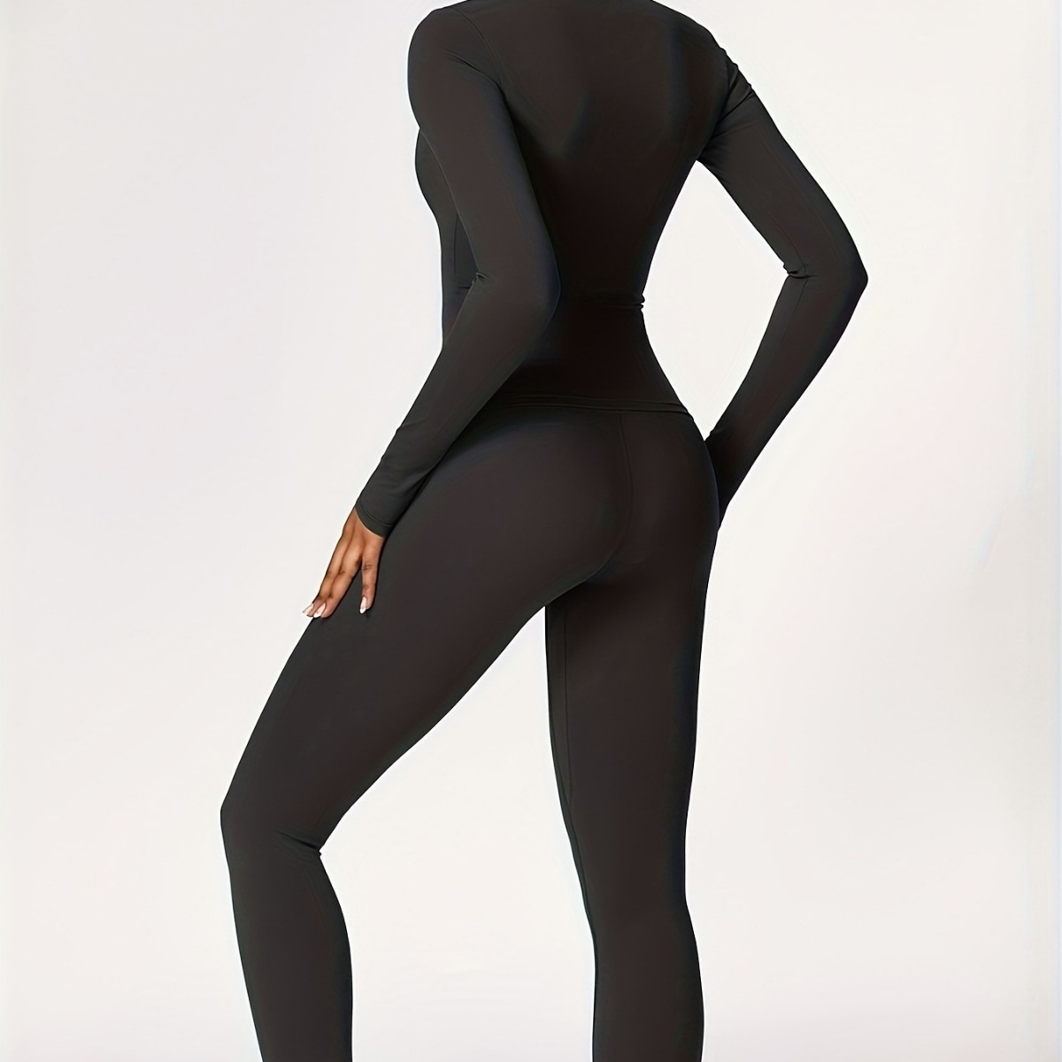Tight-fitting yoga suit slim l - Winter Clothing review and price