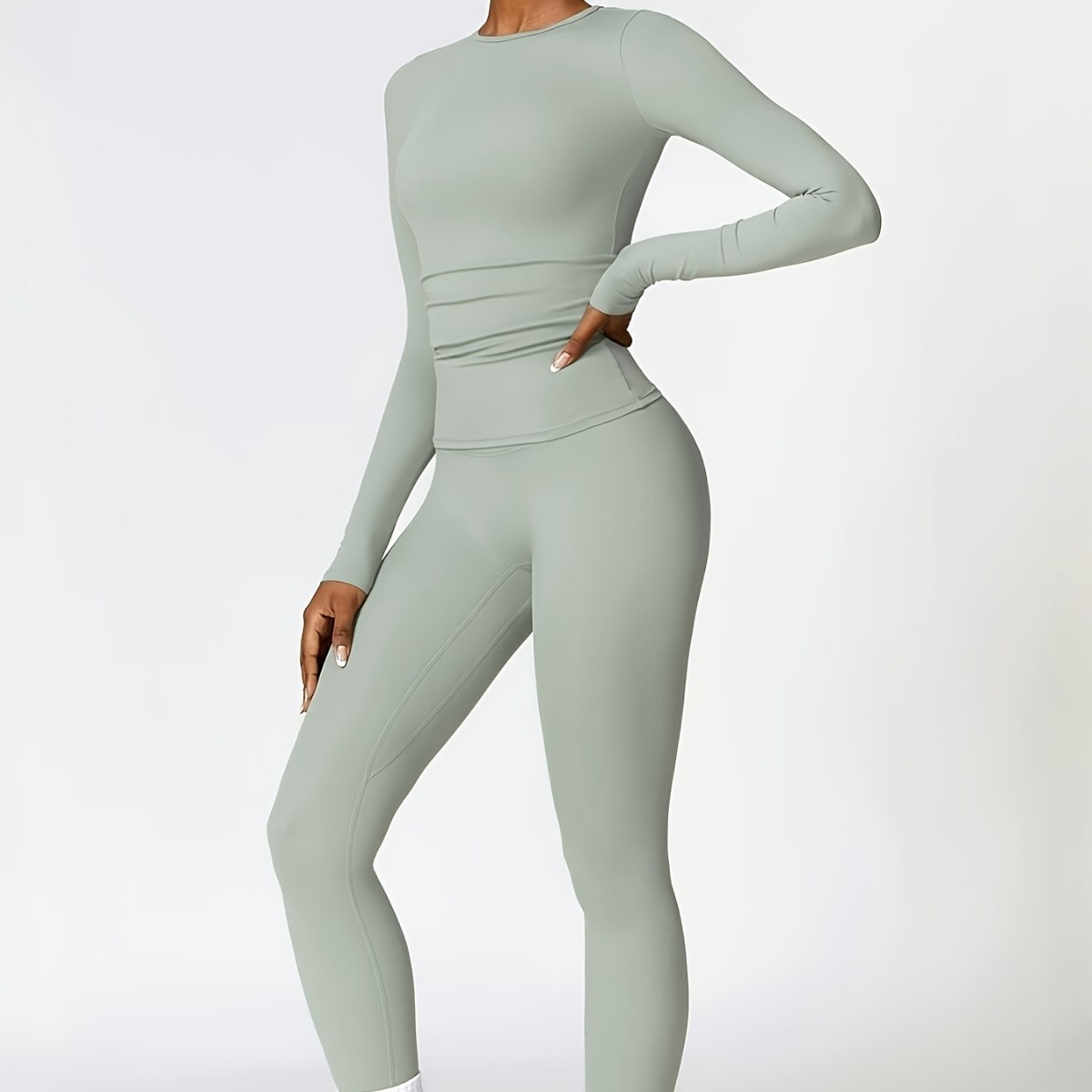 Tight-fitting yoga suit slim l - Winter Clothing review and price