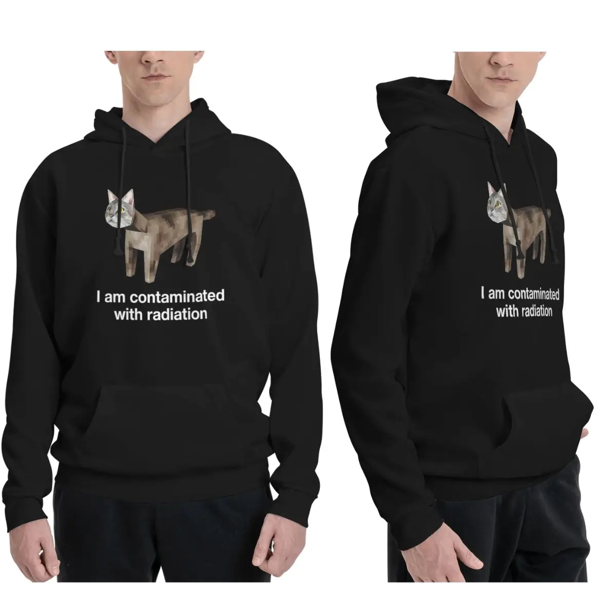 Contaminated Cat Radiation Fun - Winter Clothing Meme review and price