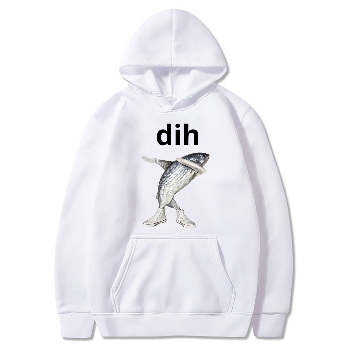Dih Funny Meme Funny Fish Meme - Winter Clothing Meme review and price