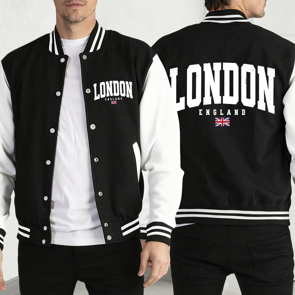 London England Flag Men Jacket - Winter Clothing London review and price