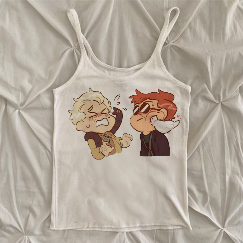 Good OmensY2k Good Omens Print - Winter Clothing Zara review and price
