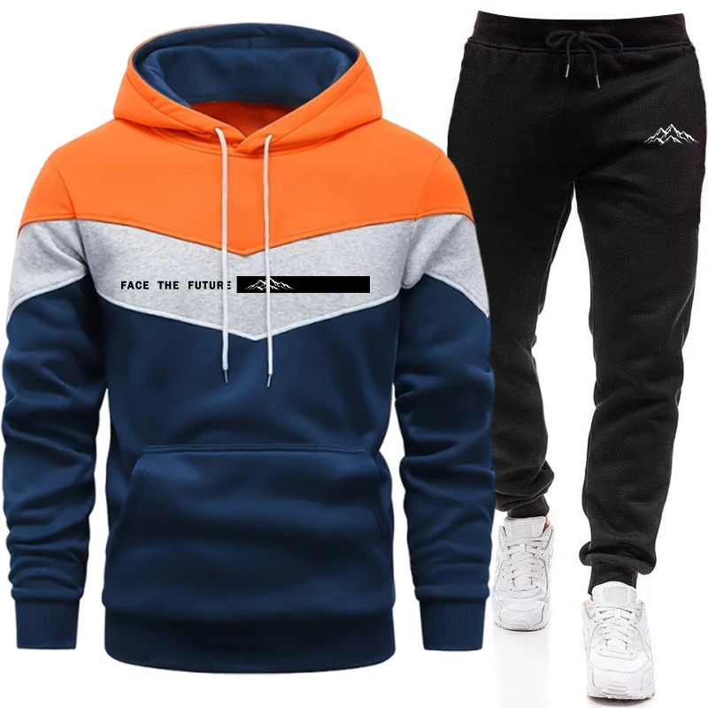 New Men's Tracksuit Fall Winte - Winter Clothing review and price