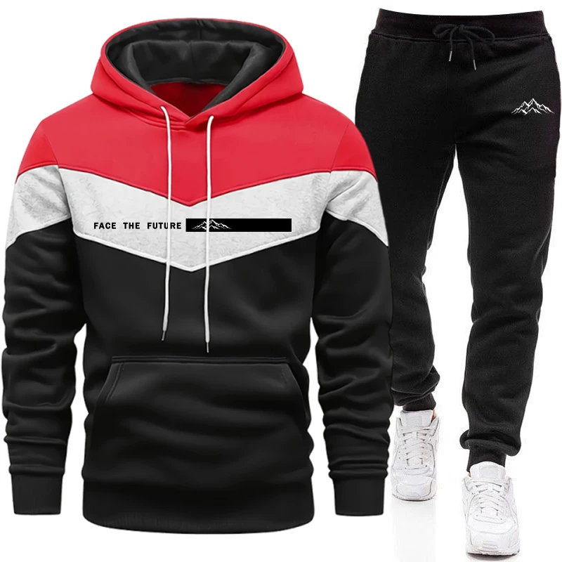 New Men's Tracksuit Fall Winte - Winter Clothing review and price