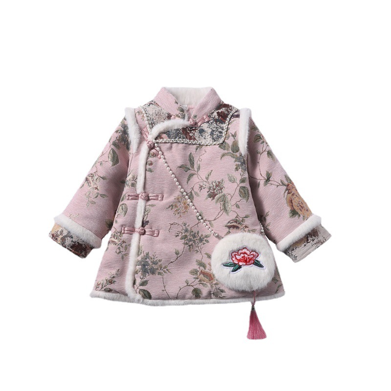 Winter Baby Girls Hanfu Kids P - Winter Clothing Baby Girl review and price
