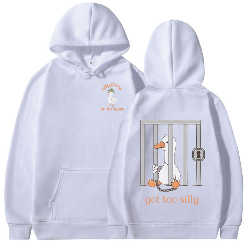 Silly Goose on The Loose Hoodi - Winter Clothing Meme review and price