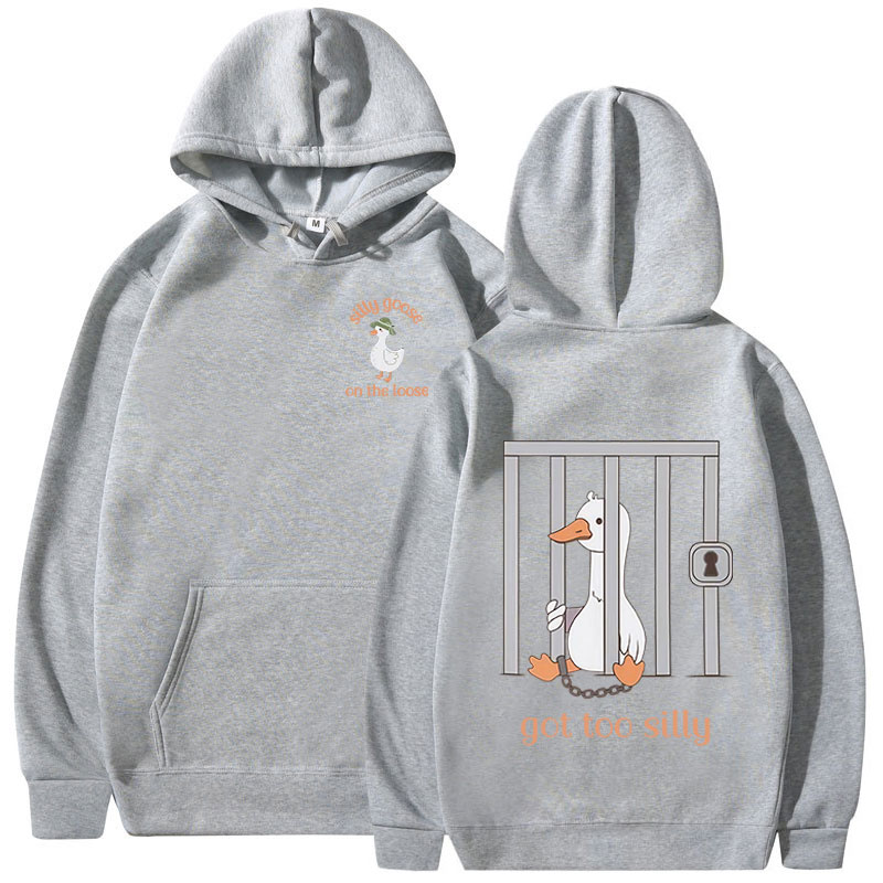 Silly Goose on The Loose Hoodi - Winter Clothing Meme review and price