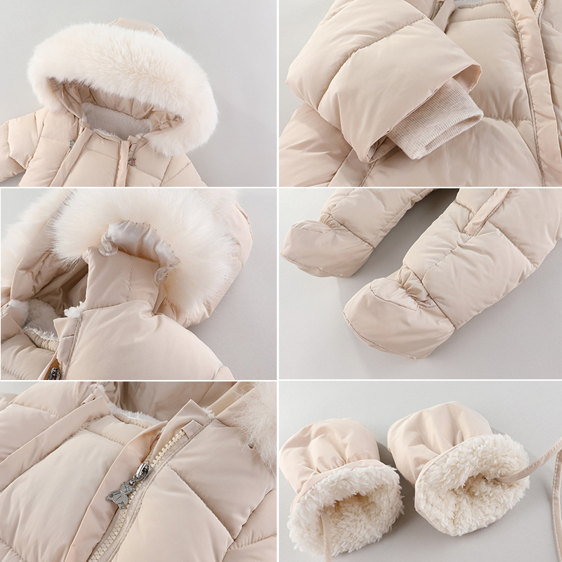 Winter Newborn Baby Romper Wit - Winter Clothing Baby Girl review and price
