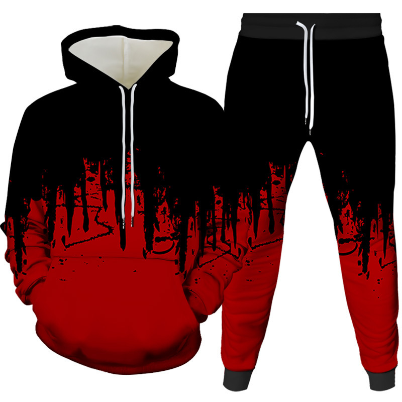 Ink Painting 3D Printed Hoodie - Winter Clothing review and price